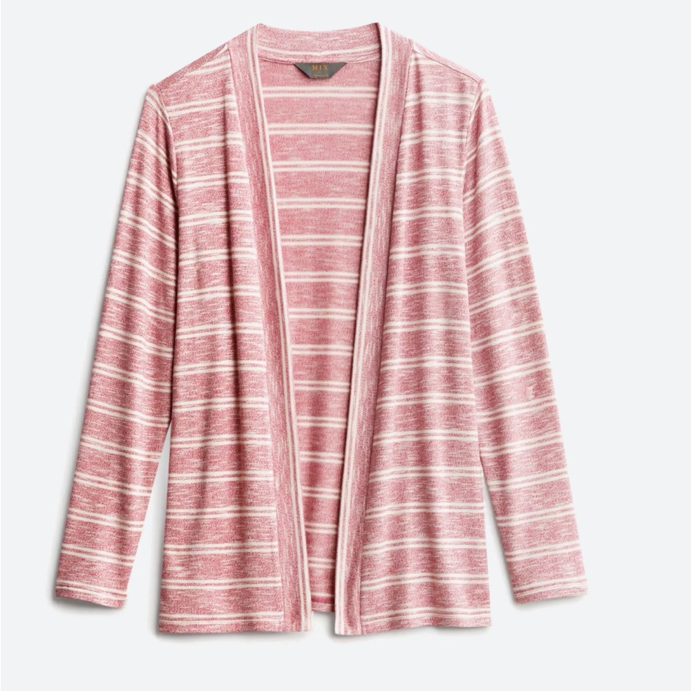 Stitch Fix 41 Hawthorn striped open cardigan